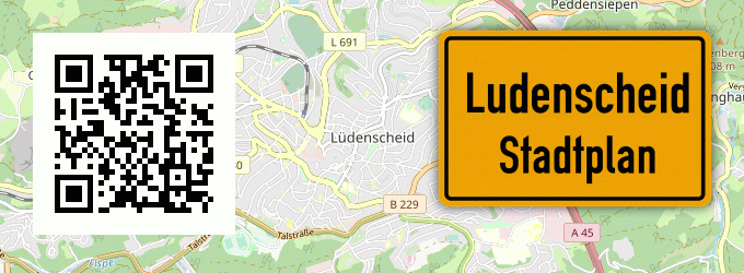 Stadtplan Ludenscheid