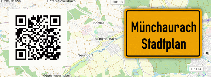 Stadtplan Münchaurach