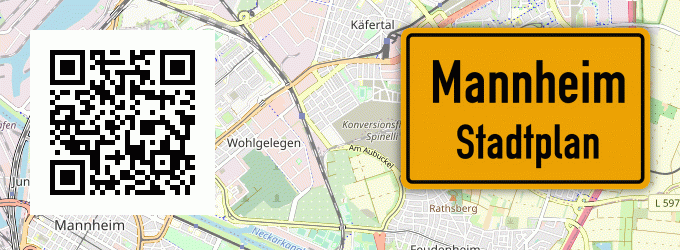 Stadtplan Mannheim