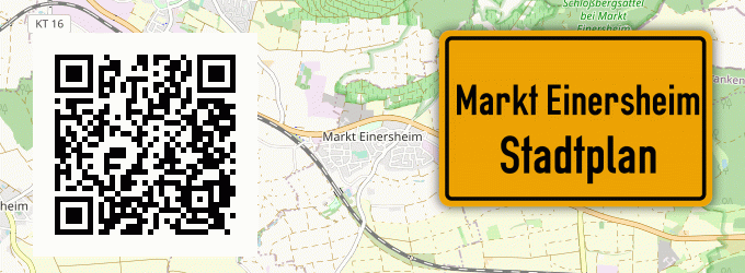 Stadtplan Markt Einersheim