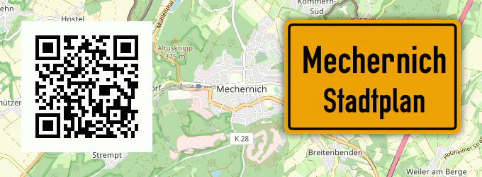 Stadtplan Mechernich