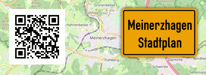 Stadtplan Meinerzhagen
