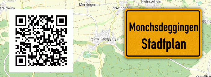 Stadtplan Monchsdeggingen