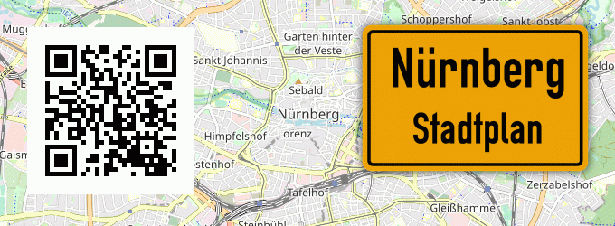Stadtplan Nürnberg, Mittelfranken