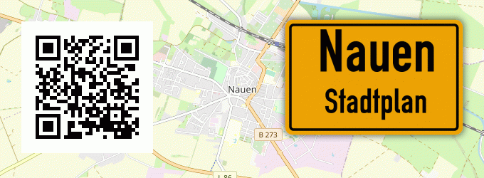 Stadtplan Nauen, Havelland