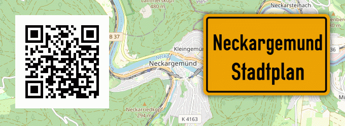 Stadtplan Neckargemund