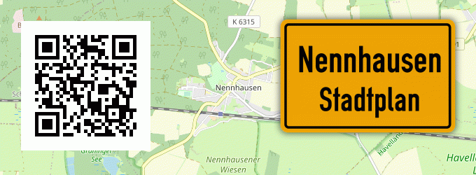 Stadtplan Nennhausen