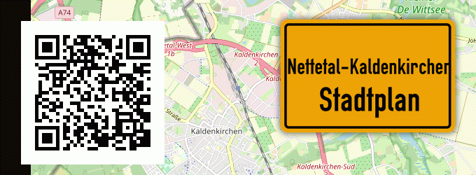 Stadtplan Nettetal-Kaldenkirchen