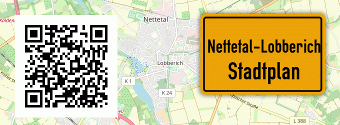 Stadtplan Nettetal-Lobberich