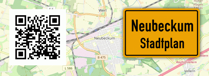 Stadtplan Neubeckum