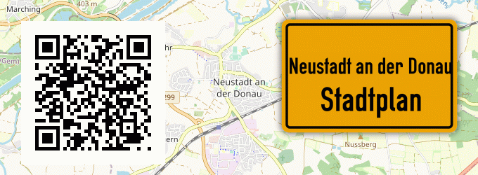 Stadtplan Neustadt an der Donau