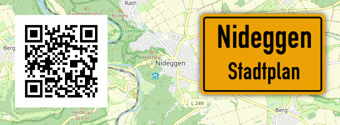 Stadtplan Nideggen