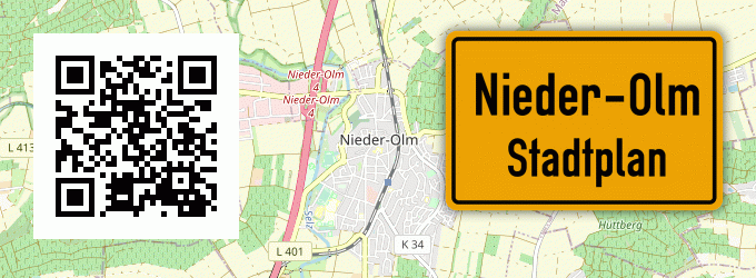 Stadtplan Nieder-Olm