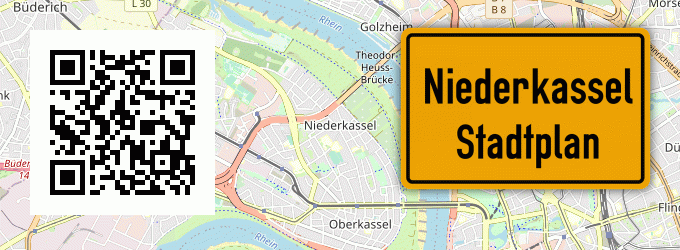 Stadtplan Niederkassel