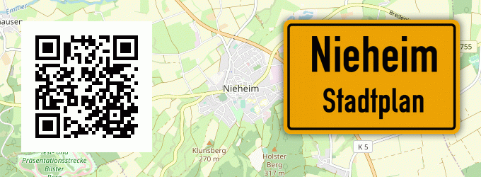 Stadtplan Nieheim