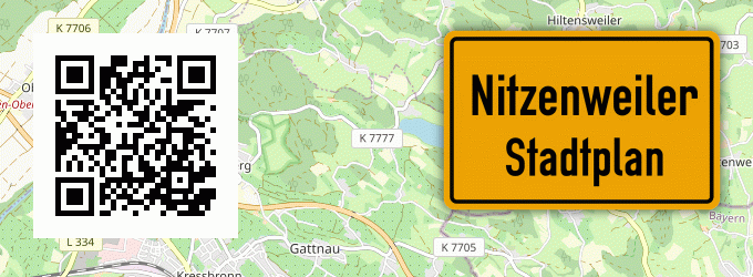Stadtplan Nitzenweiler
