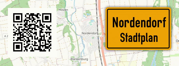 Stadtplan Nordendorf