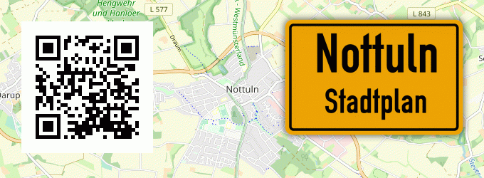 Stadtplan Nottuln