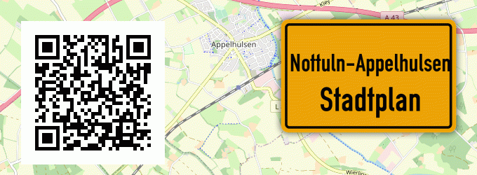 Stadtplan Nottuln-Appelhulsen