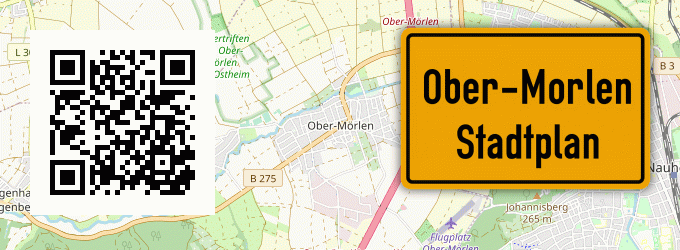 Stadtplan Ober-Morlen