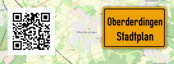 Stadtplan Oberderdingen