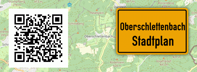 Stadtplan Oberschlettenbach