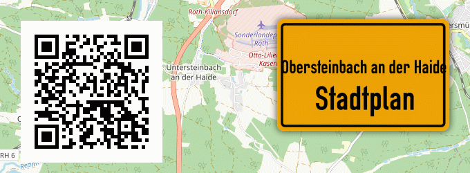 Stadtplan Obersteinbach an der Haide