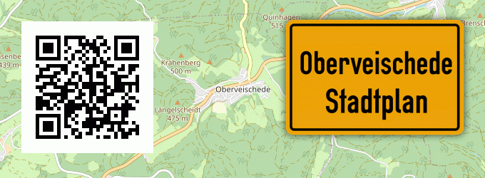 Stadtplan Oberveischede