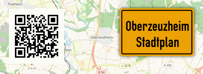 Stadtplan Oberzeuzheim