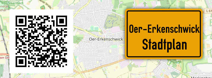 Stadtplan Oer-Erkenschwick