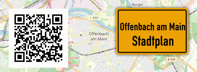 Stadtplan Offenbach am Main