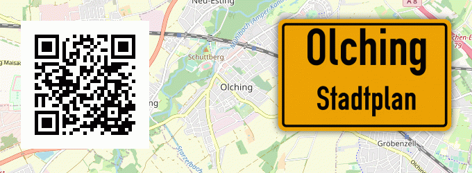Stadtplan Olching