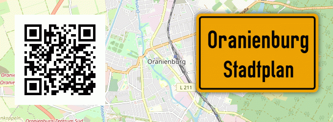 Stadtplan Oranienburg
