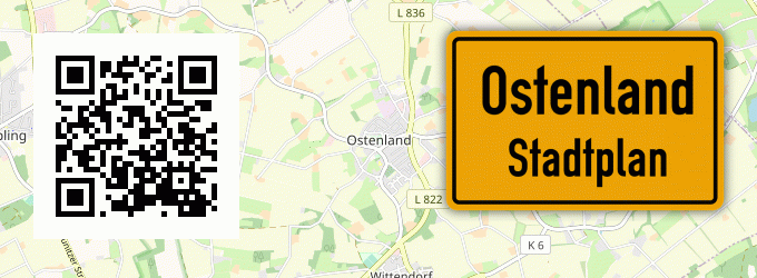 Stadtplan Ostenland
