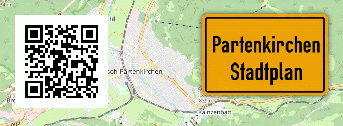 Stadtplan Partenkirchen