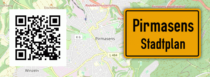 Stadtplan Pirmasens
