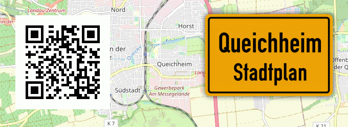 Stadtplan Queichheim