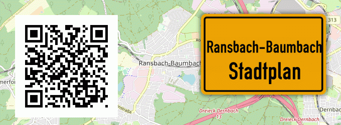Stadtplan Ransbach-Baumbach