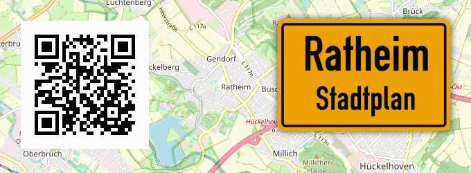 Stadtplan Ratheim