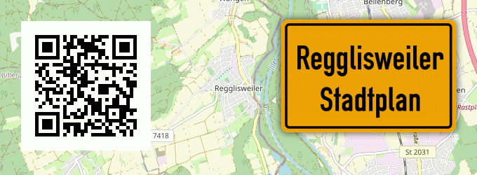 Stadtplan Regglisweiler