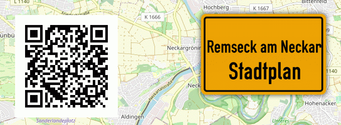 Stadtplan Remseck am Neckar