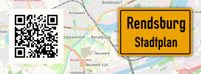Stadtplan Rendsburg