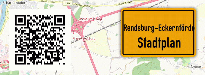 Stadtplan Rendsburg-Eckernförde