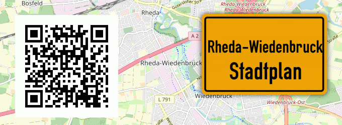 Stadtplan Rheda-Wiedenbruck