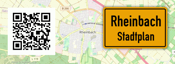 Stadtplan Rheinbach