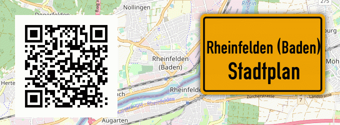 Stadtplan Rheinfelden (Baden)