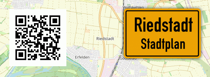 Stadtplan Riedstadt