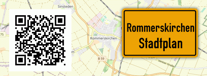 Stadtplan Rommerskirchen