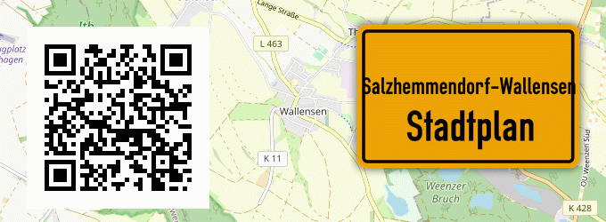 Stadtplan Salzhemmendorf-Wallensen