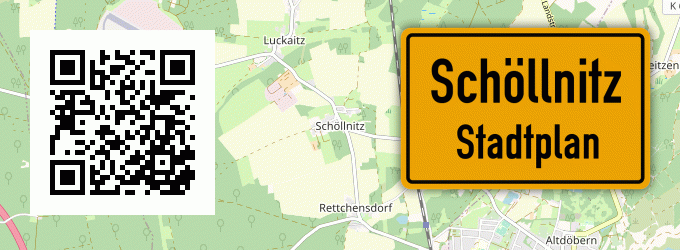 Stadtplan Schöllnitz